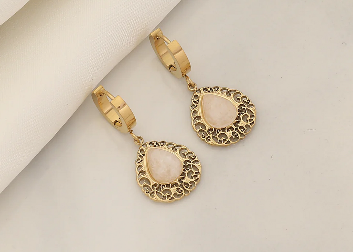 Droplet Natural Stone Handmade Set