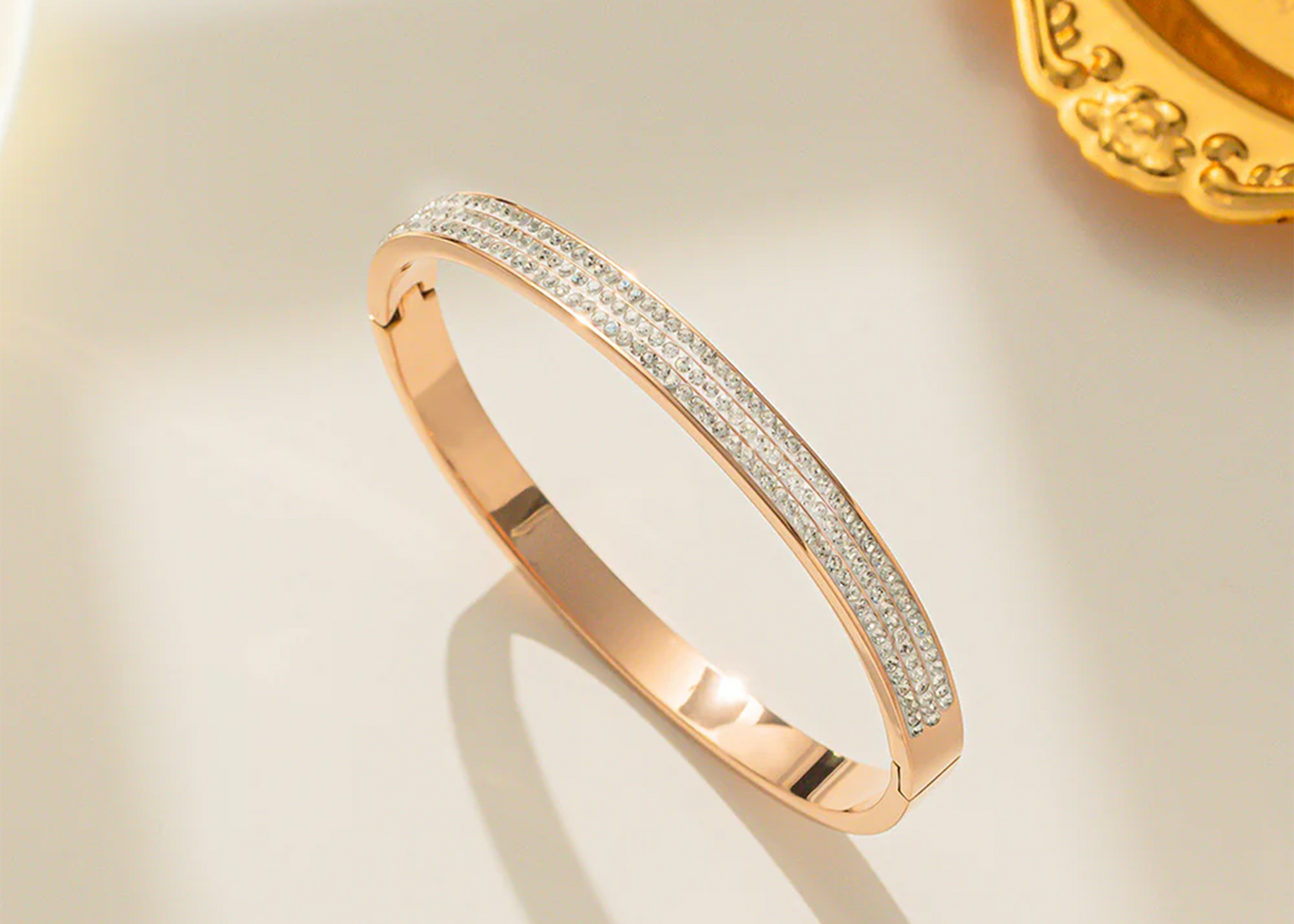 Gypsophila Plated Bangles