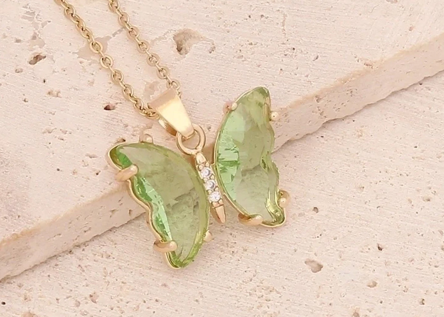 Fairy Style Butterfly Necklace