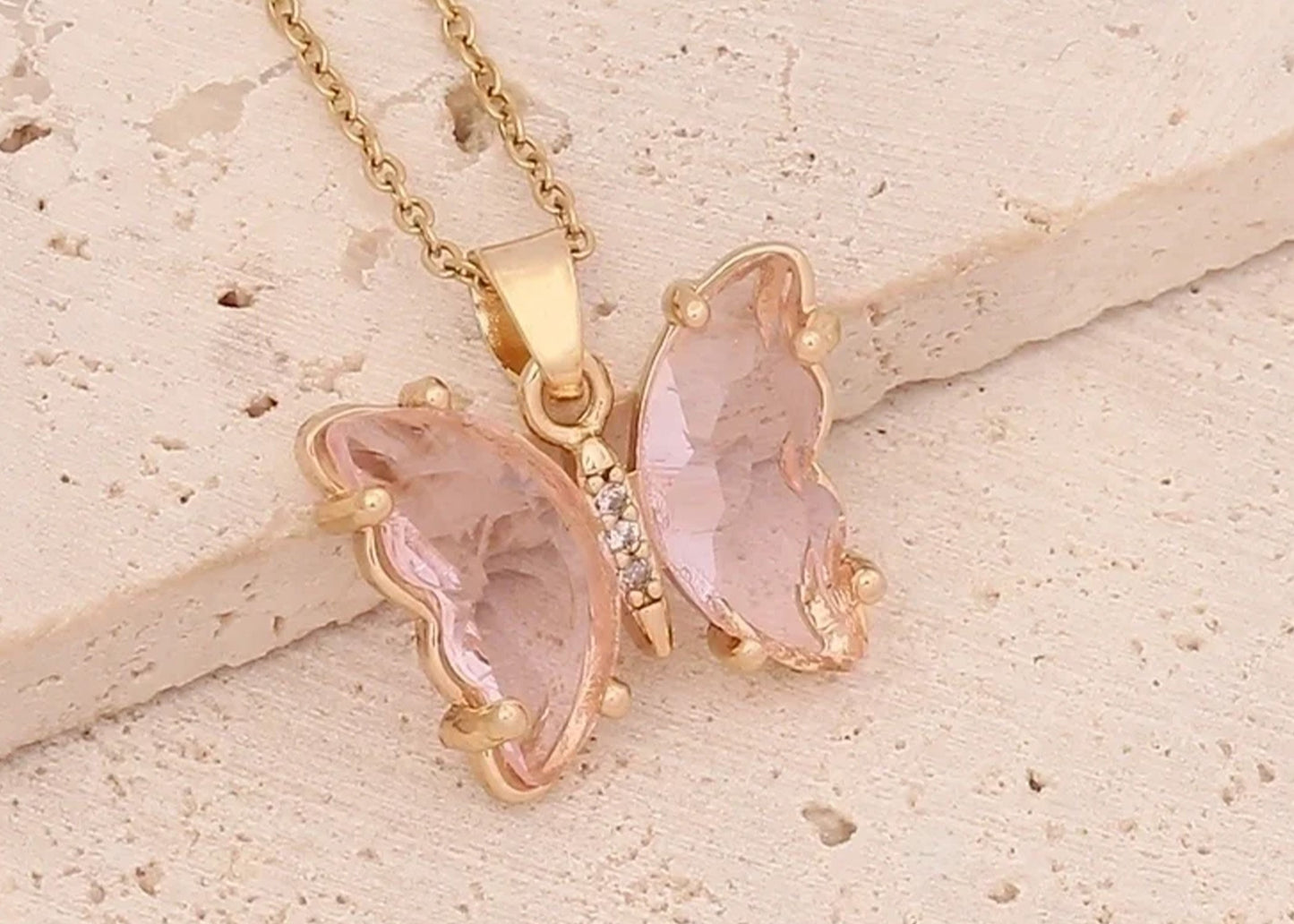 Fairy Style Butterfly Necklace