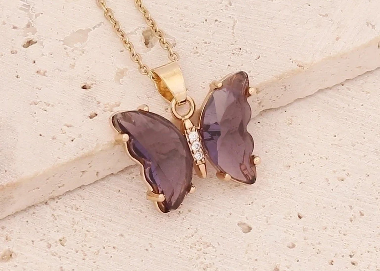 Fairy Style Butterfly Necklace