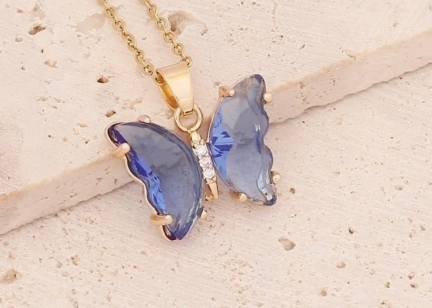 Fairy Style Butterfly Necklace