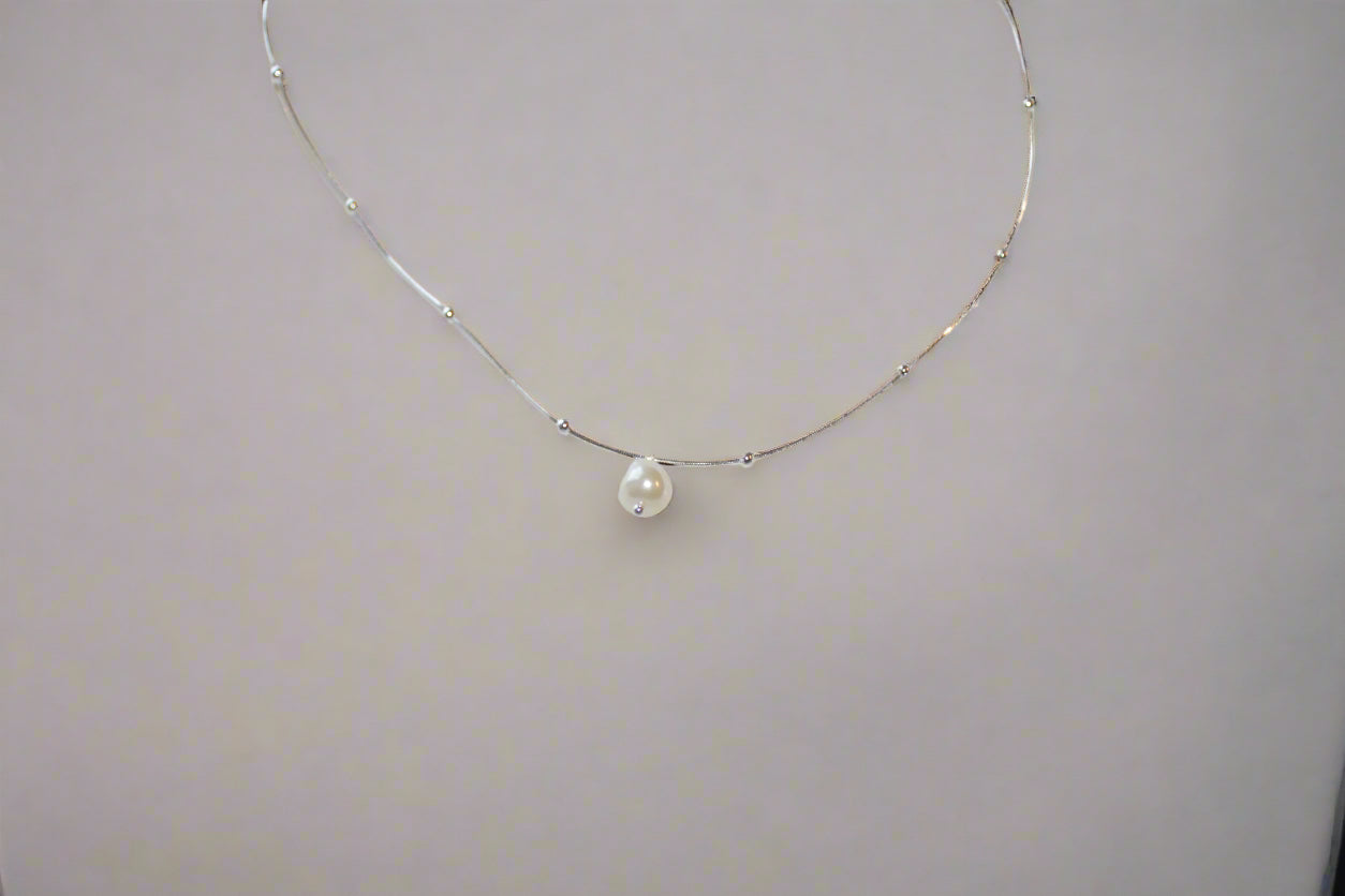 Casual Silver Necklace