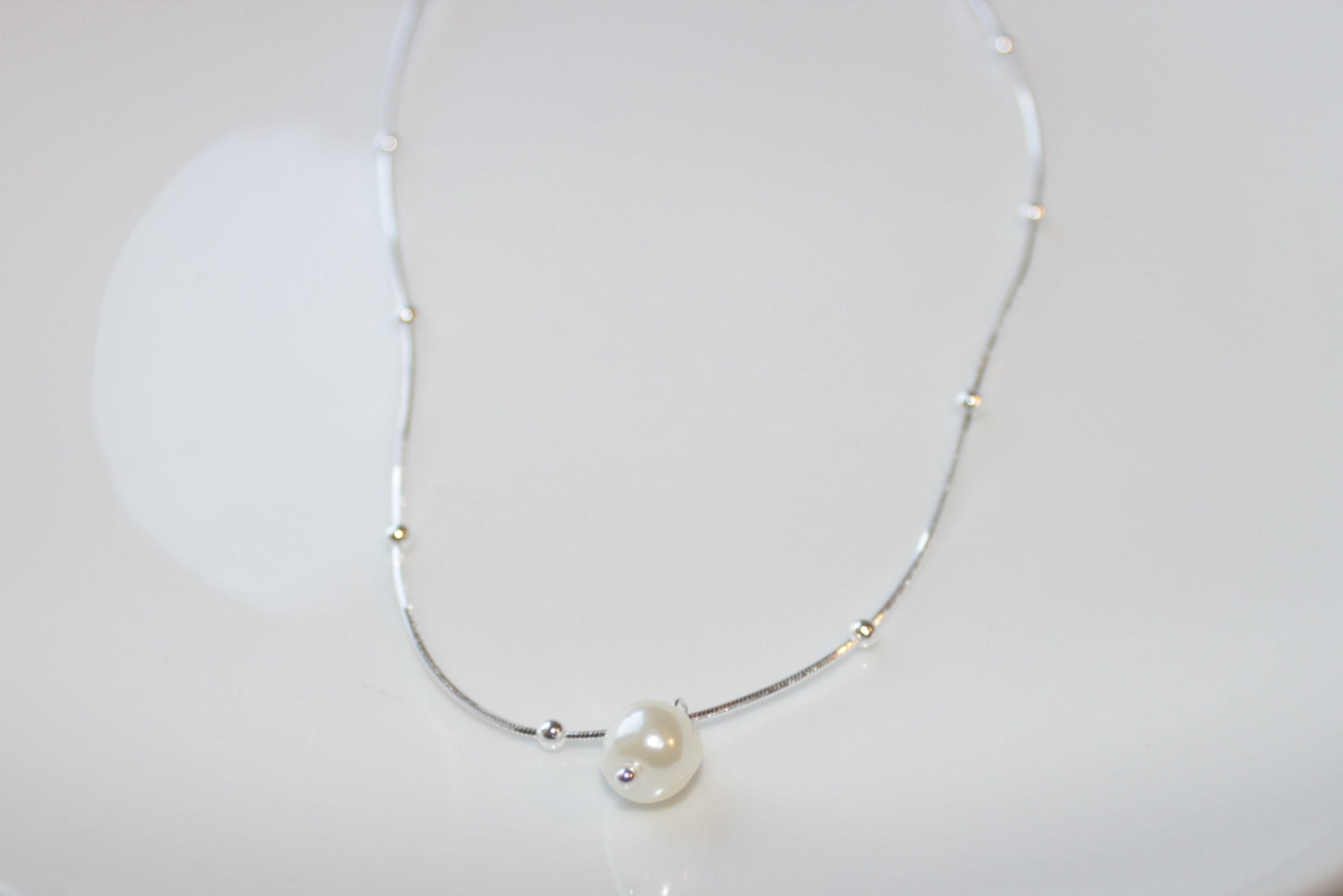 Casual Silver Necklace