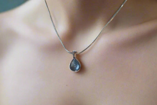 Water Droplets Pendant Necklace