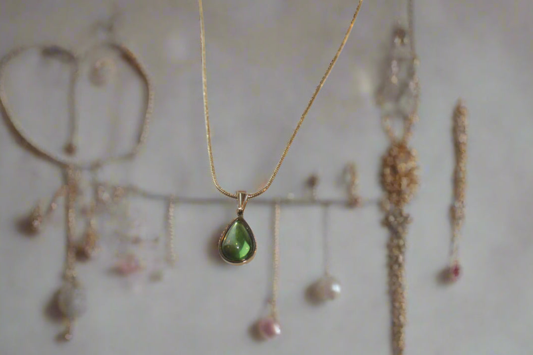 Water Droplets Pendant Necklace