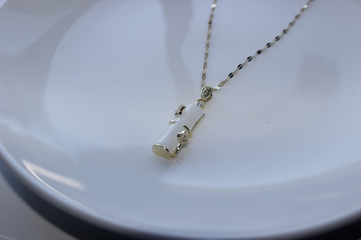Geometric Plated Necklaces