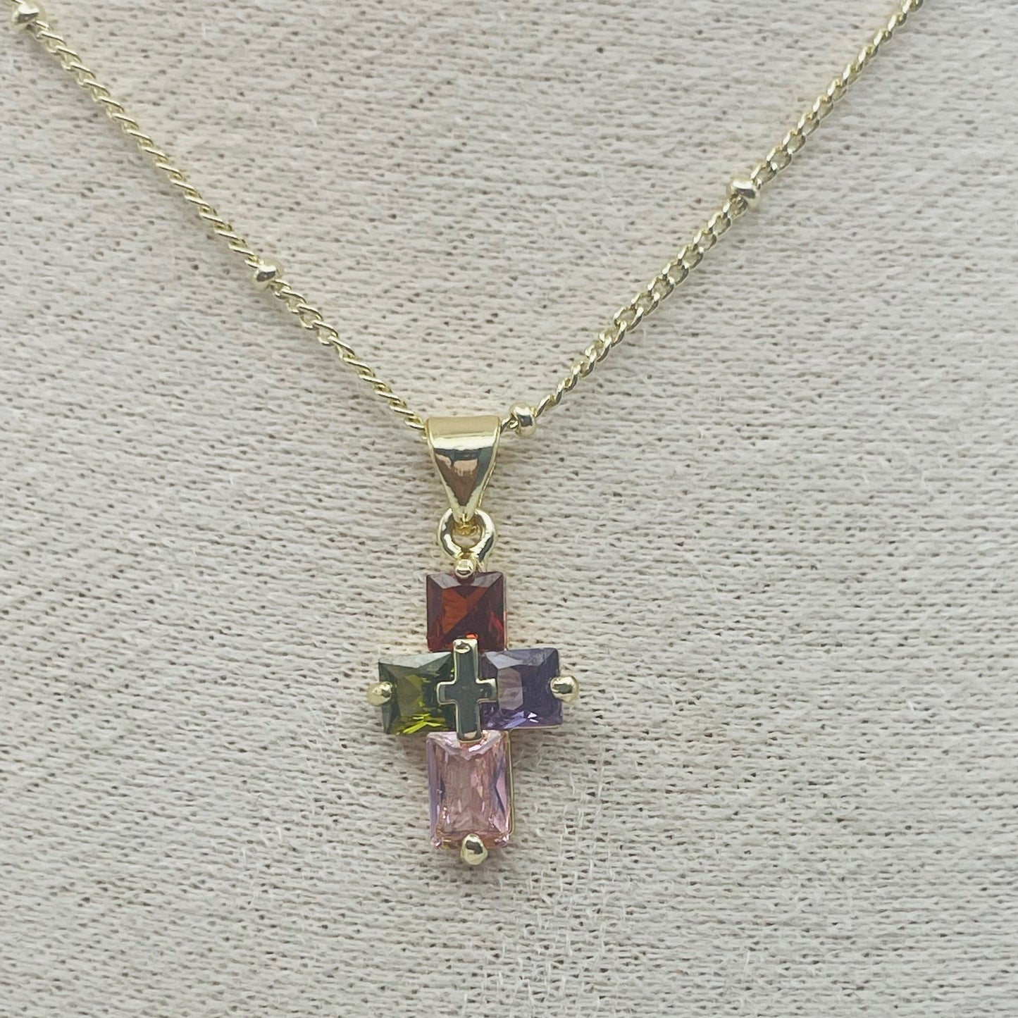 Joyful Cross Charm