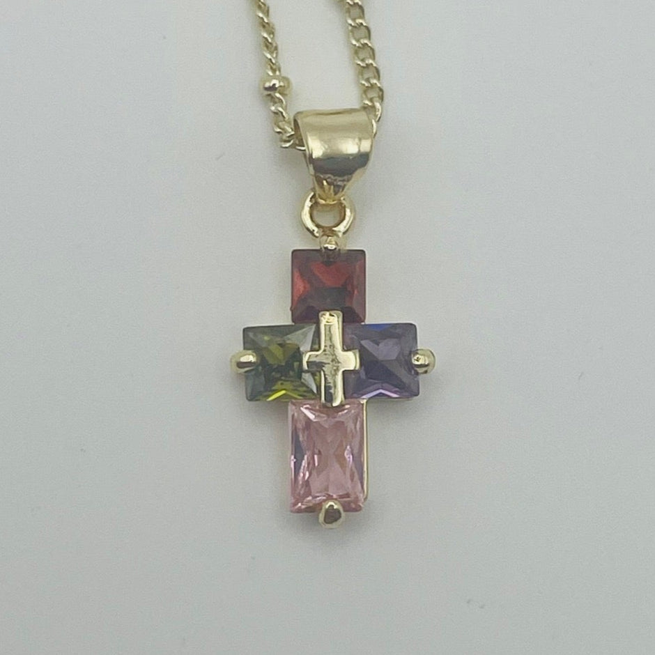 Joyful Cross Charm