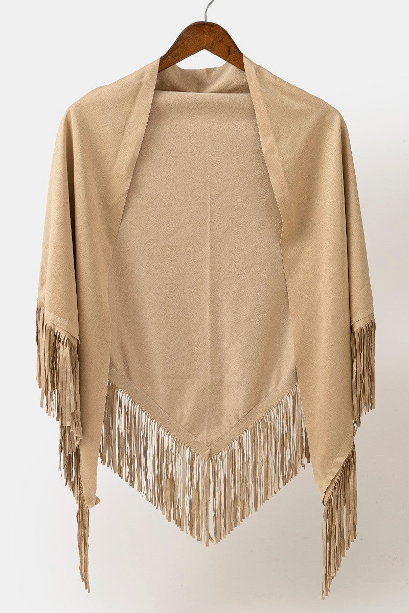 Boho Fringe Shawl