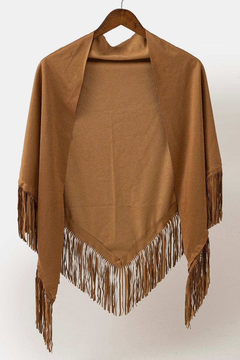 Boho Fringe Shawl