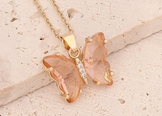 Fairy Style Butterfly Necklace