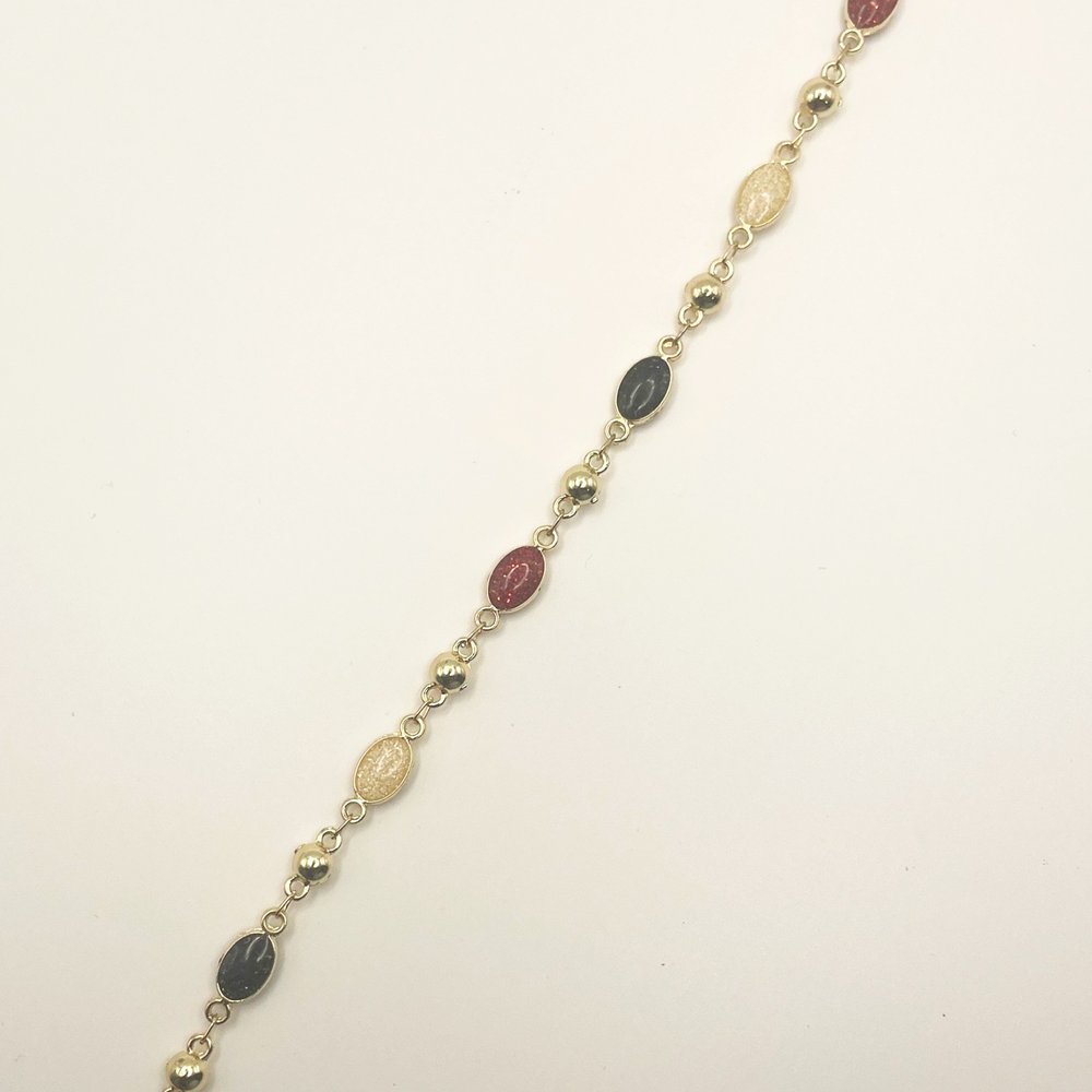 Whispers of Gold and Color Bracelets