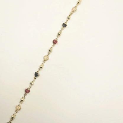 Whispers of Gold and Color Bracelets
