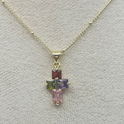 Joyful Cross Charm