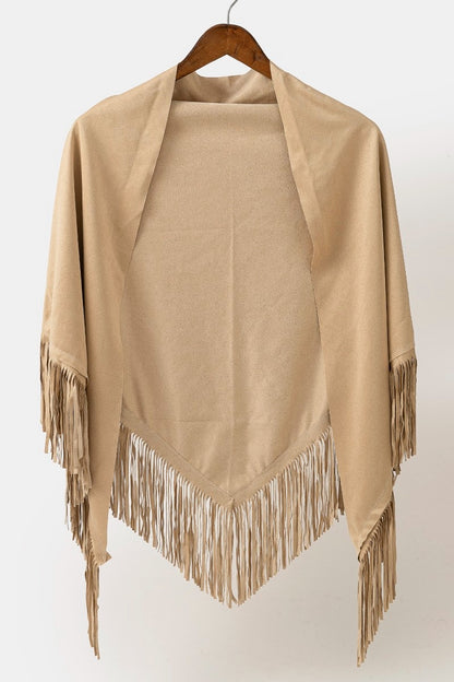Boho Fringe Shawl