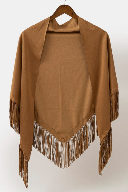 Boho Fringe Shawl